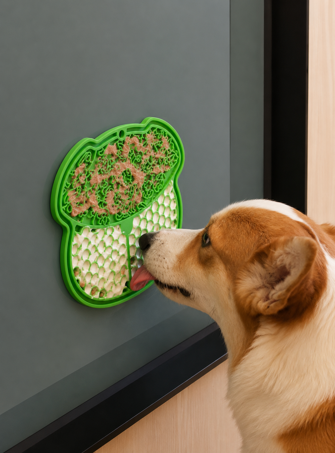 Dog Lick Mat with Suction Cups – Calm Your Anxious Dog in Seconds