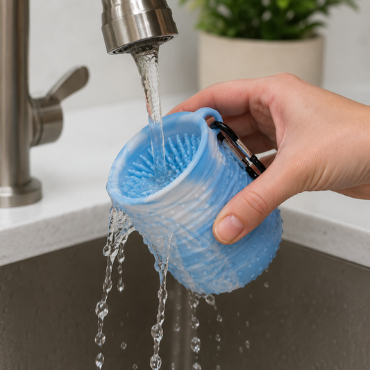 Portable Dog Paw Cleaner – Clean Muddy Paws in Seconds